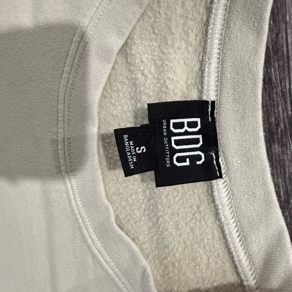BDG Cream “Sunday Club” Sweatshirt - Size Small - Picture 7 of 7